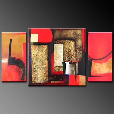 Dafen Oil Painting on canvas abstract -set373